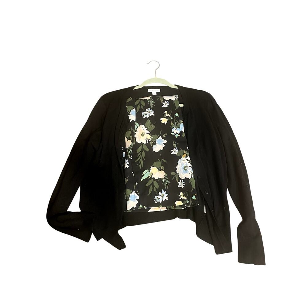 Charter Club Cardigan and Ann Taylor Pencil Skirt set